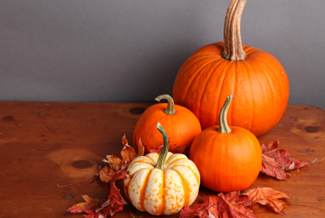 Pumpkin decorations - image from Canva