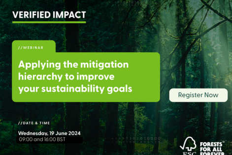 Webinar: applying the mitigation hierarchy to improve your sustainability goals