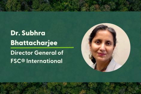 Dr Subhra Bhattacharjee - Director General of FSC International