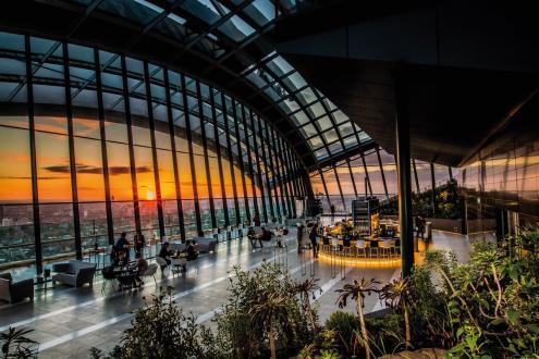 Sky Garden at 20 Fenchurch Street (c) Canary Wharf Group