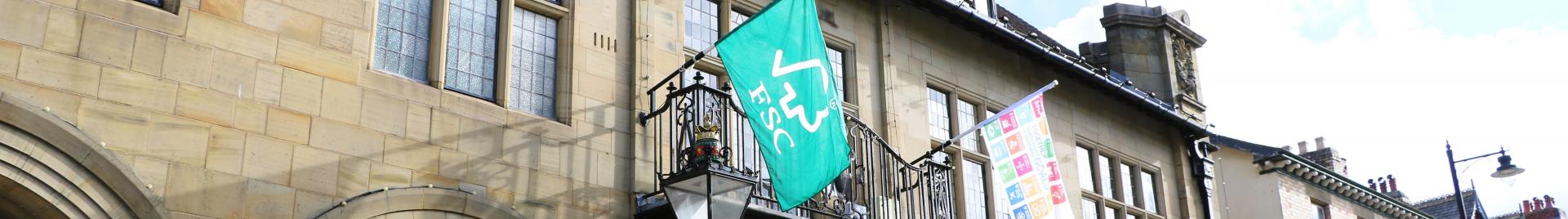 Sustainable Development Goals Flag at FSC UK Office